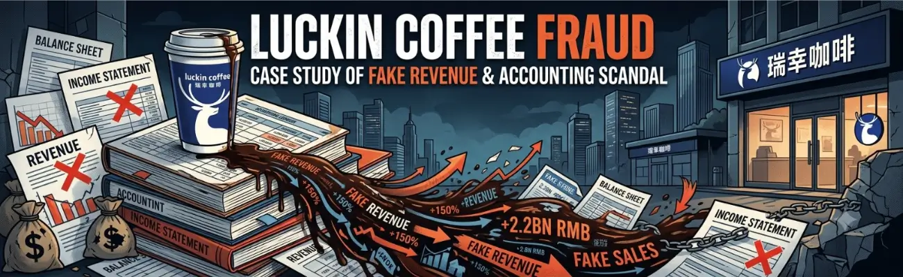 Luckin Coffee Fraud: Case Study of Fake Revenue & Accounting Scandal