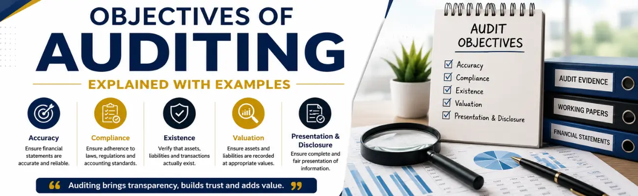 Objectives of Auditing Explained with Examples