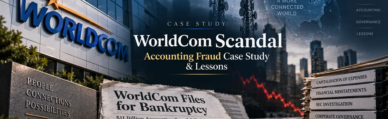 WorldCom Accounting Scandal: How the Fraud Happened and Key Lessons from the Case